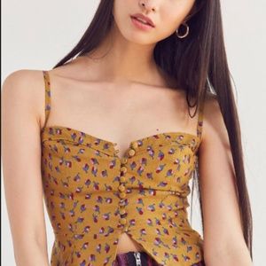 urban outfitters button down blouse